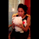Grown Woman Weeps at the Sight of Beloved Teddy Bear Restored
